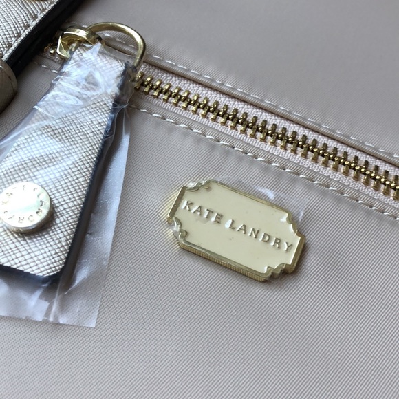 Brand New Kate Landry Multi-Pocket Shoulder Bag w/Long Strap - Picture 2 of 9